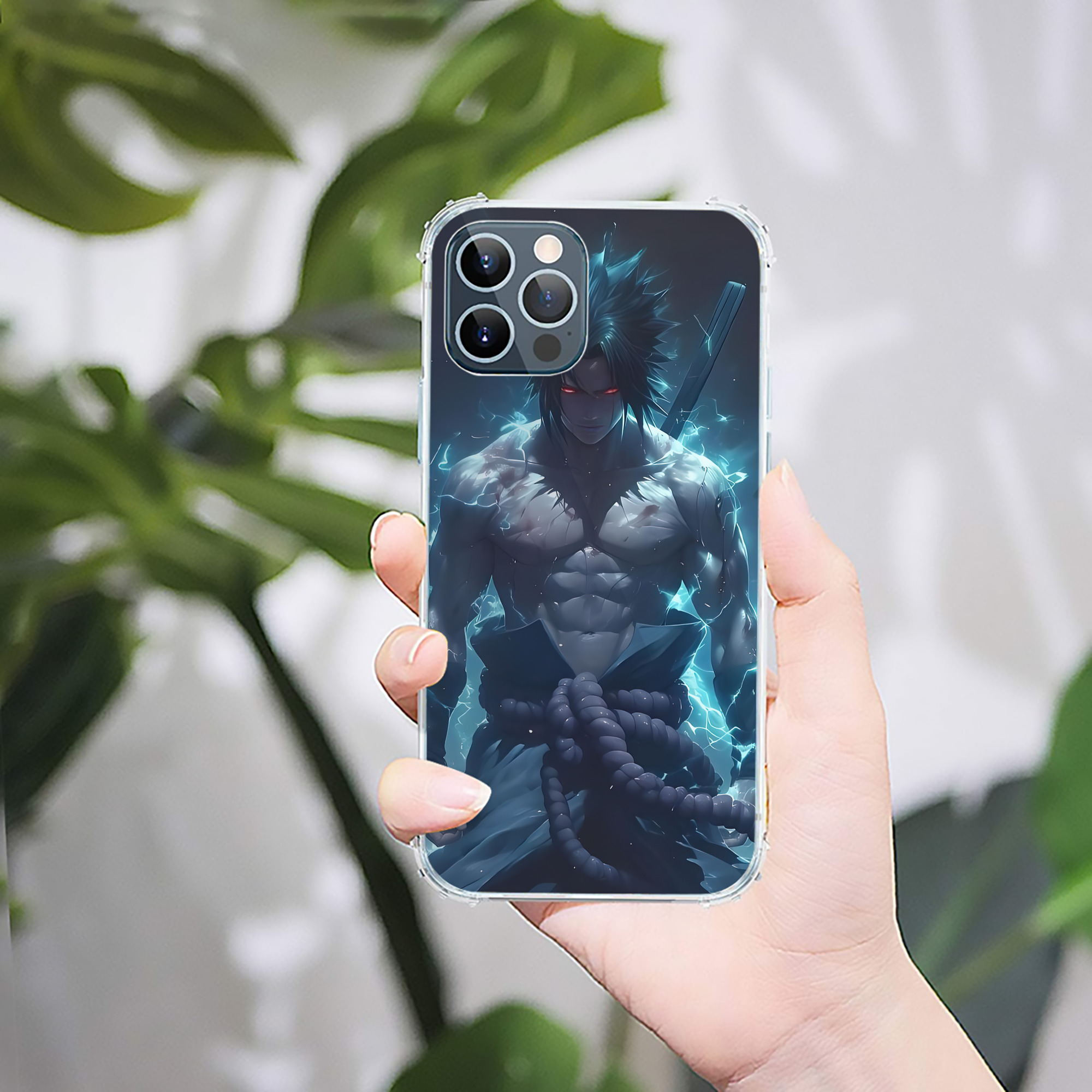 （画像用） NARUTO -ナルト- NARUTO -ナルト- 疾風伝 【iPhone 12シリーズ対応】透明スマホケース（クリアソフトケース）